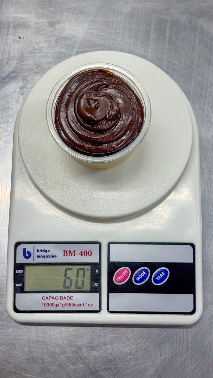 Camada de ganache